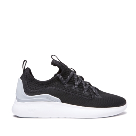 Tenis Supra FACTOR Hombre Negras/Gris/Blancas (MX-66071)